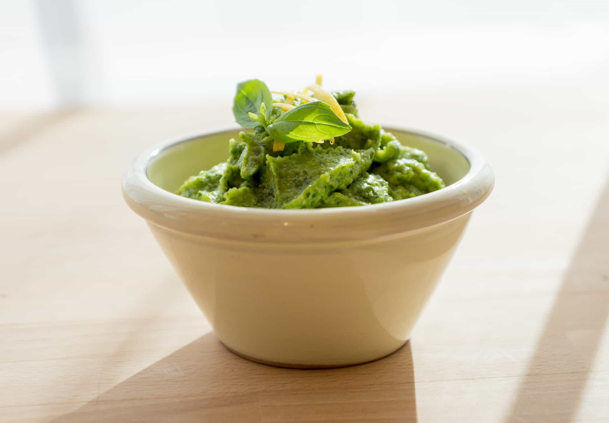 Bandnudeln mit Pesto alla genovese